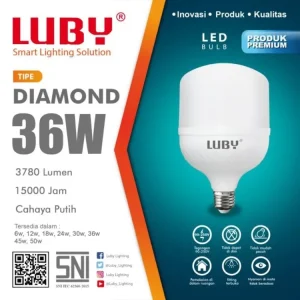 Lampu LED Diamond Lubby 36 Watt